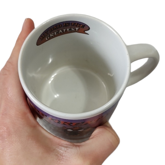 Vintage Y2K Looney Tunes Taz Tasmanian Devil Coffee Tea Mug One Great Dad - Picture 6 of 7